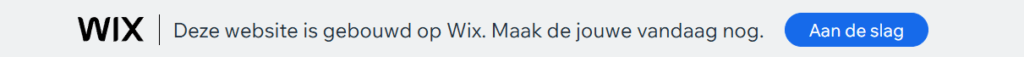 wix vermelding