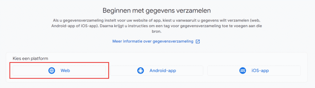 google analytics 4 gegevens verzamelen