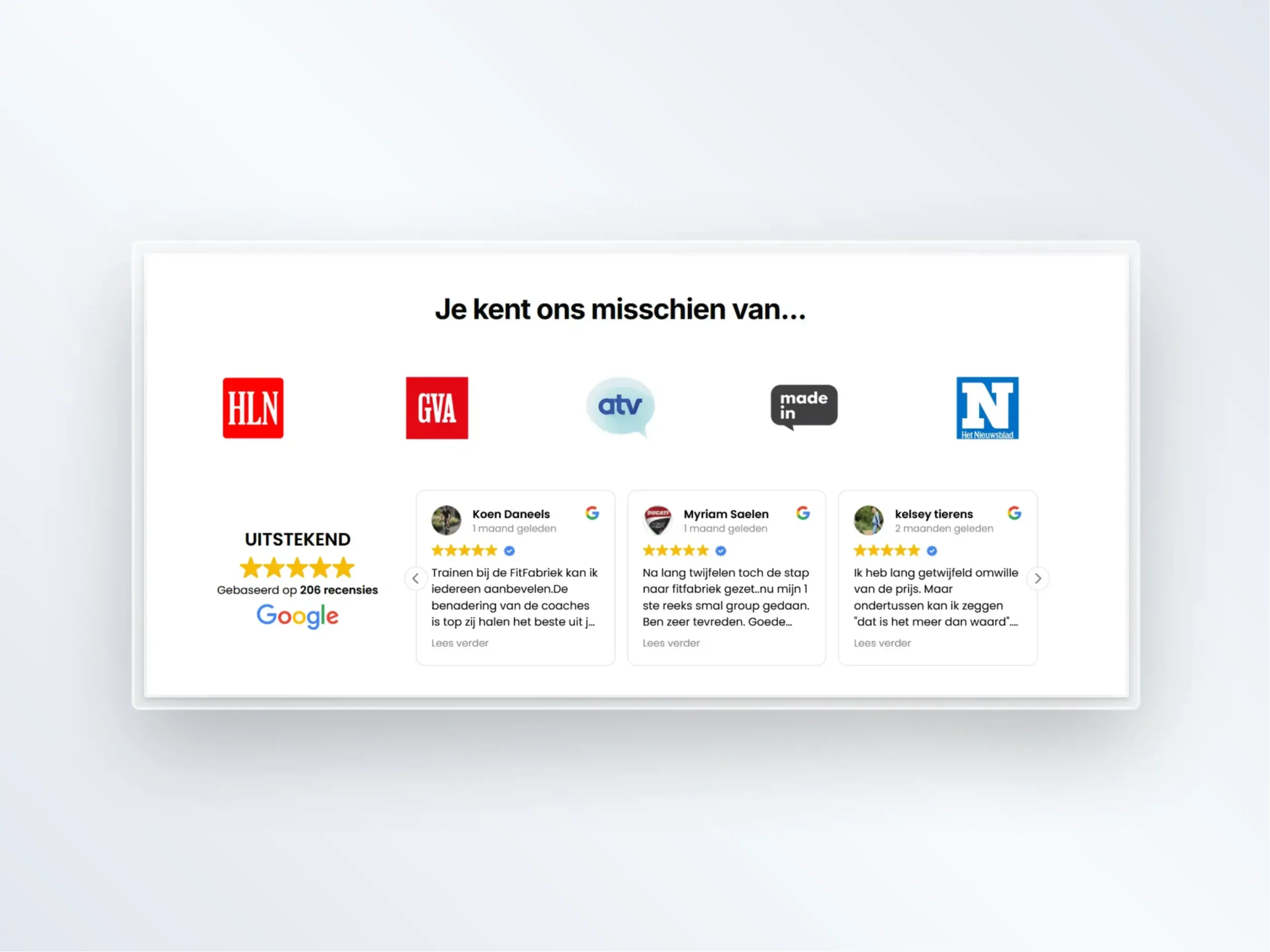 de fitfabriek project