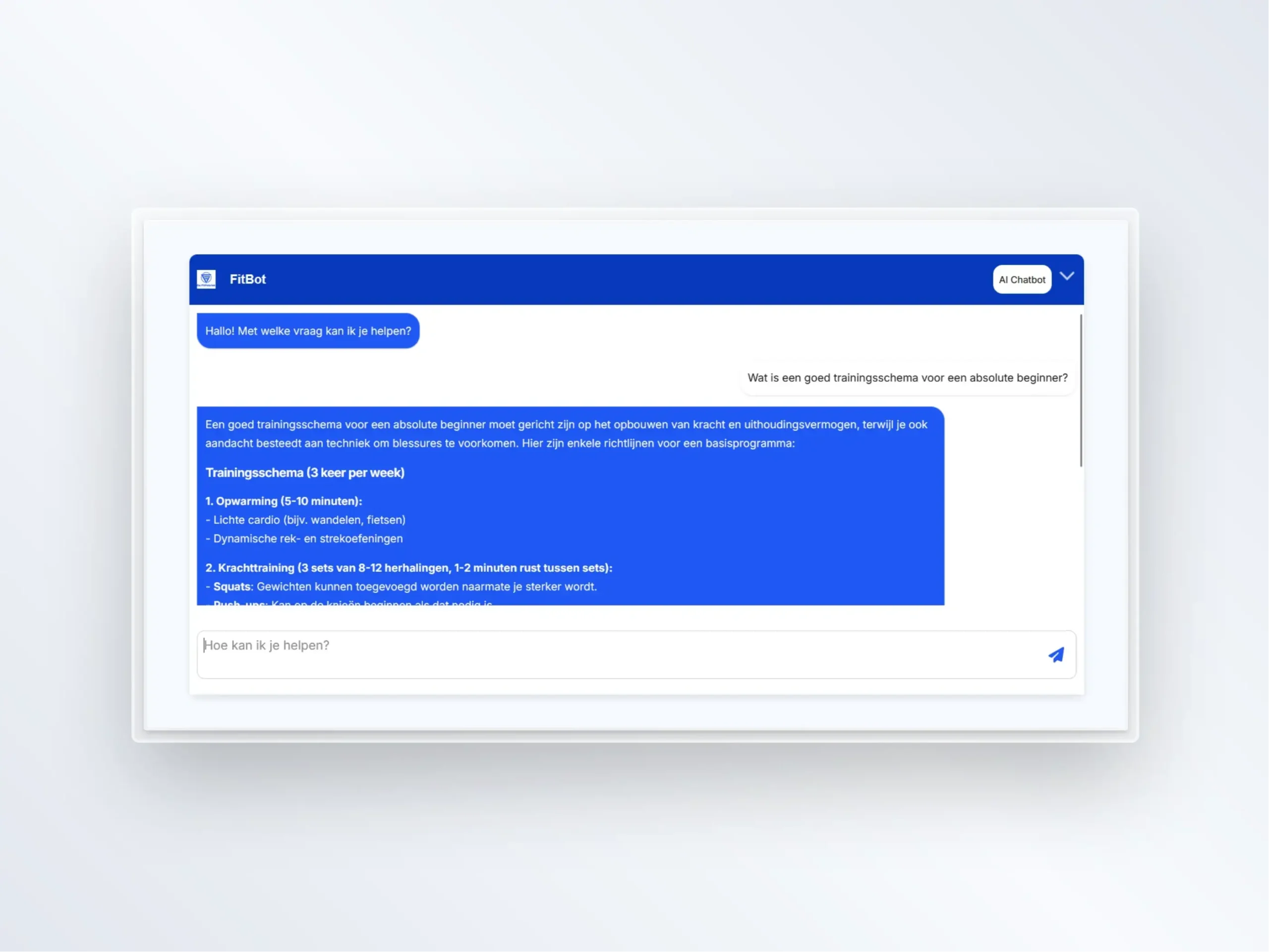 de fitfabriek project